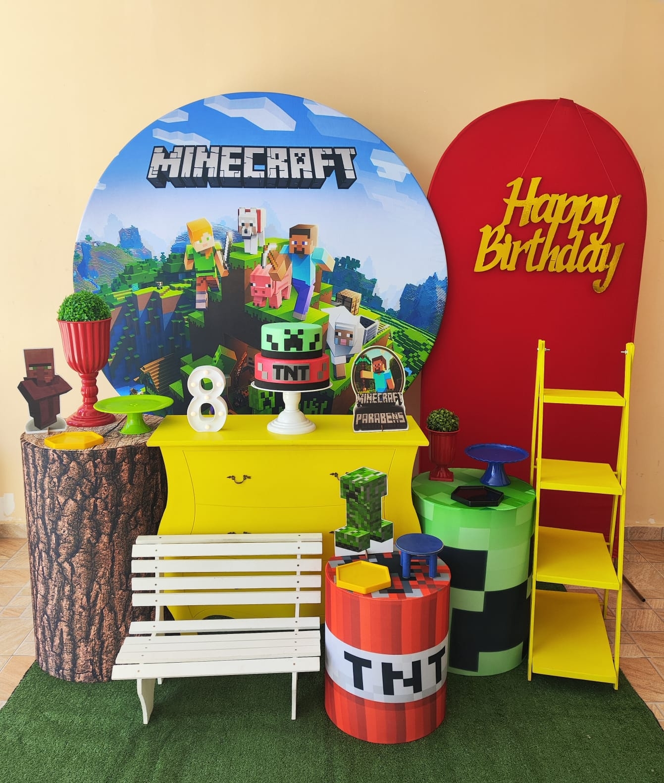 Minecraft Kit Diamante