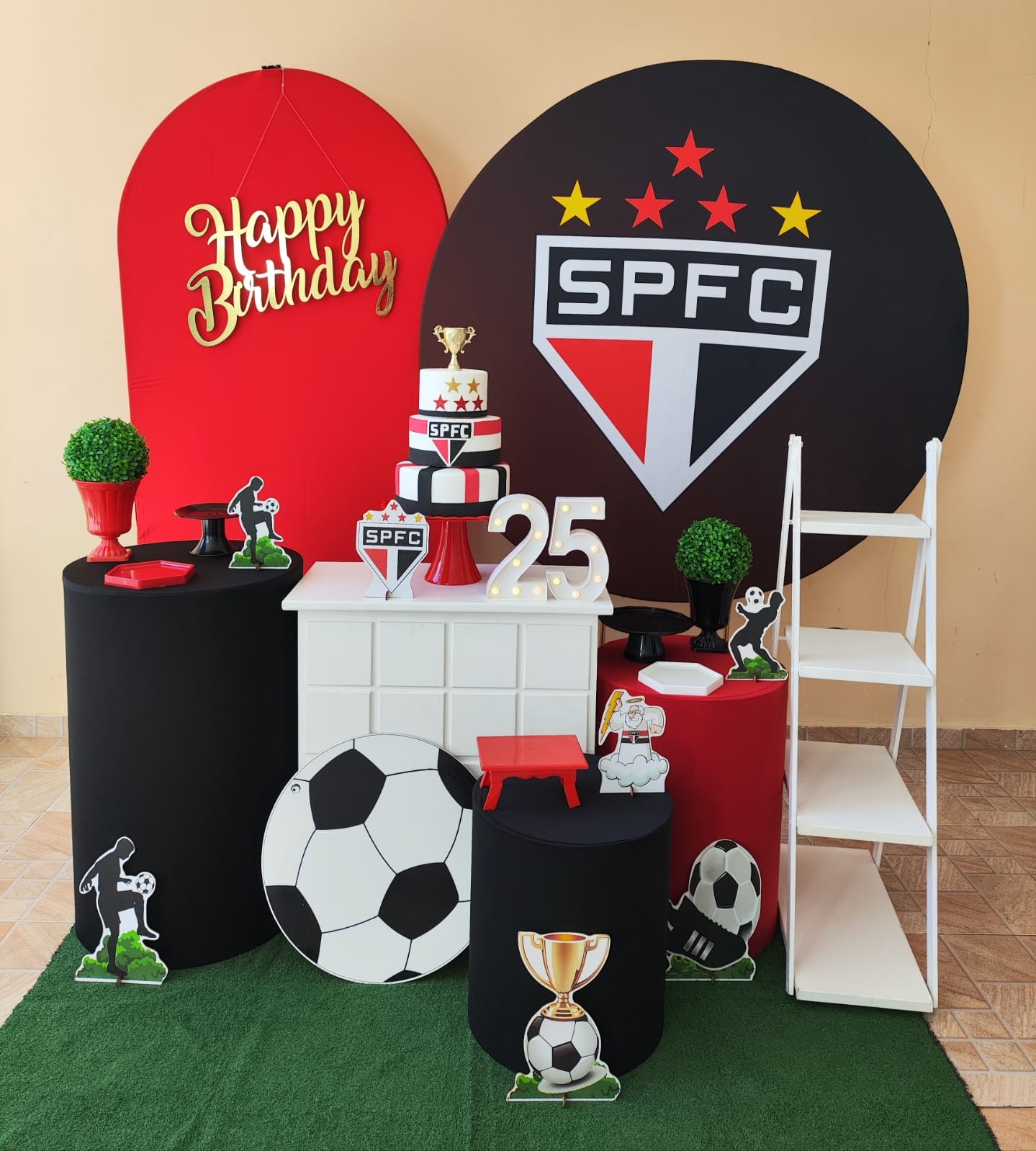 Futebol São Paulo Kit Diamante