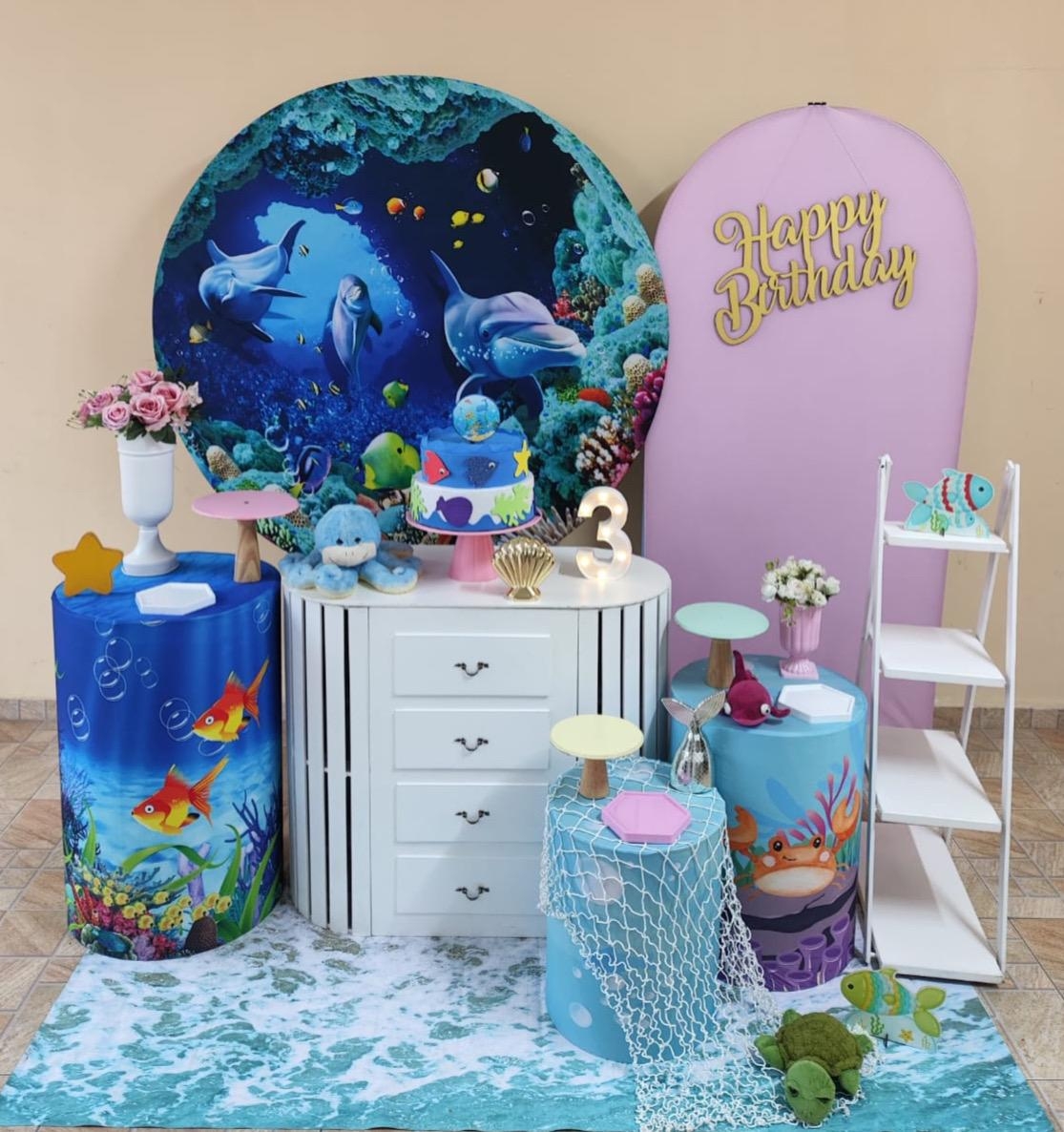 Fundo do Mar Menina Kit Diamante II