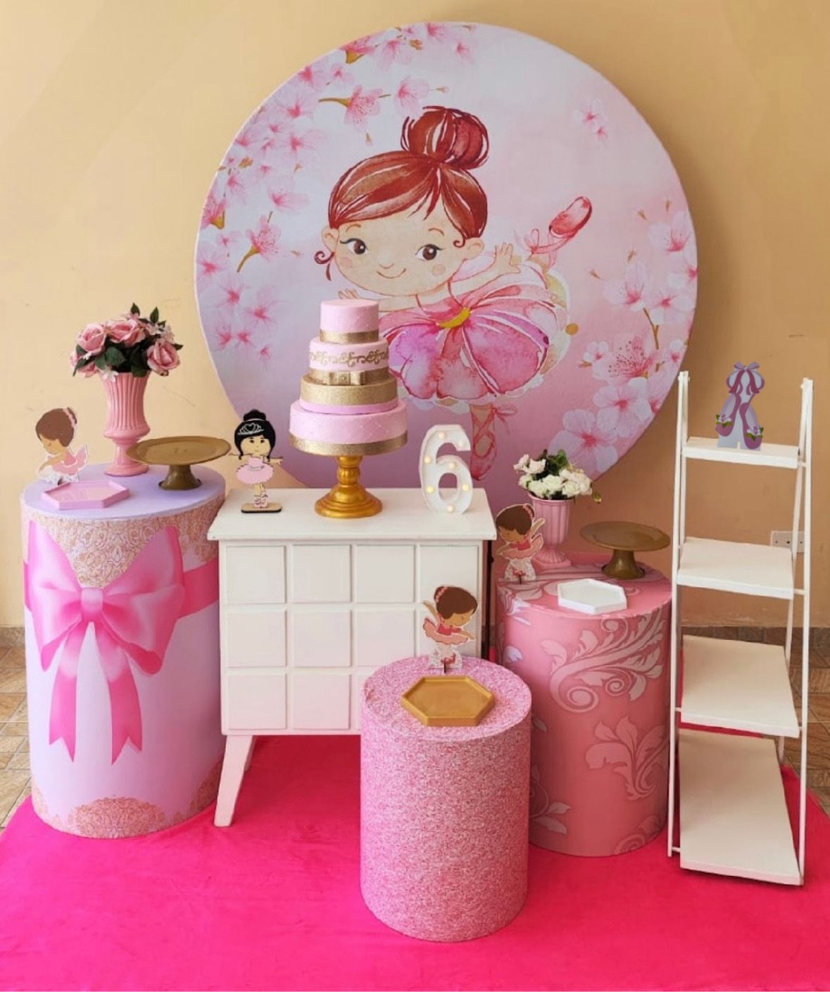 Bailarina Modelo 2 Kit Ouro