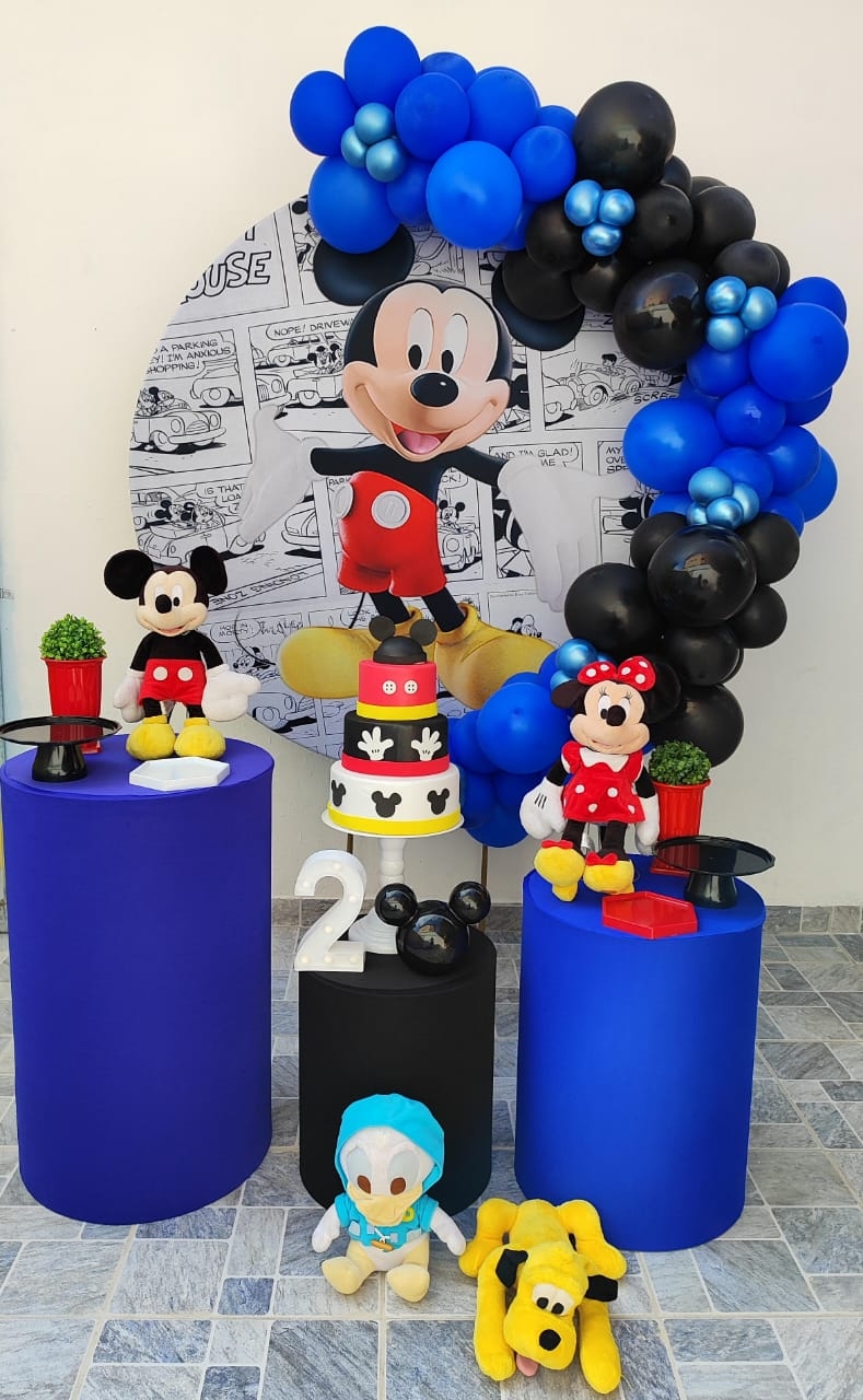 Truma do Mickey com bexigas kit Bronze II