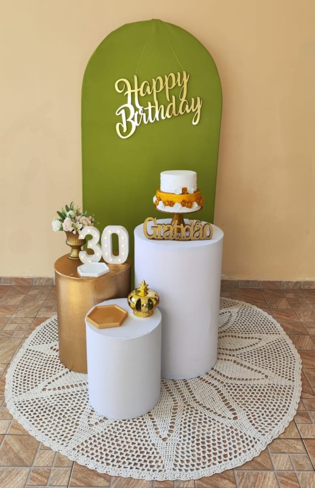 Adulto Feminino Verde Kit Bronze II