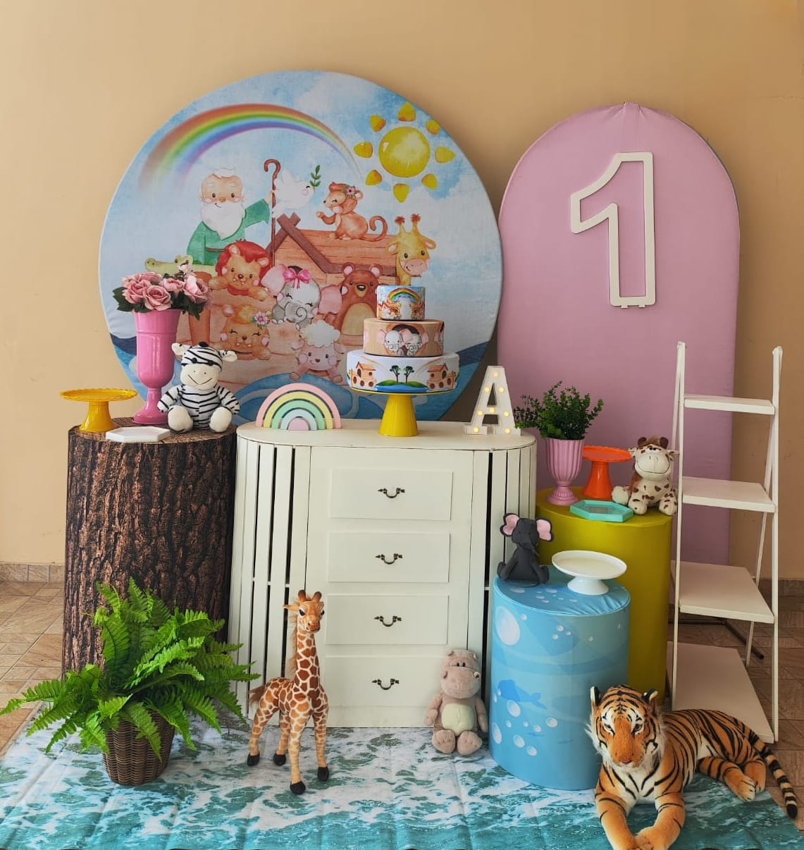  Arca de Noé Menina Kit Diamante 