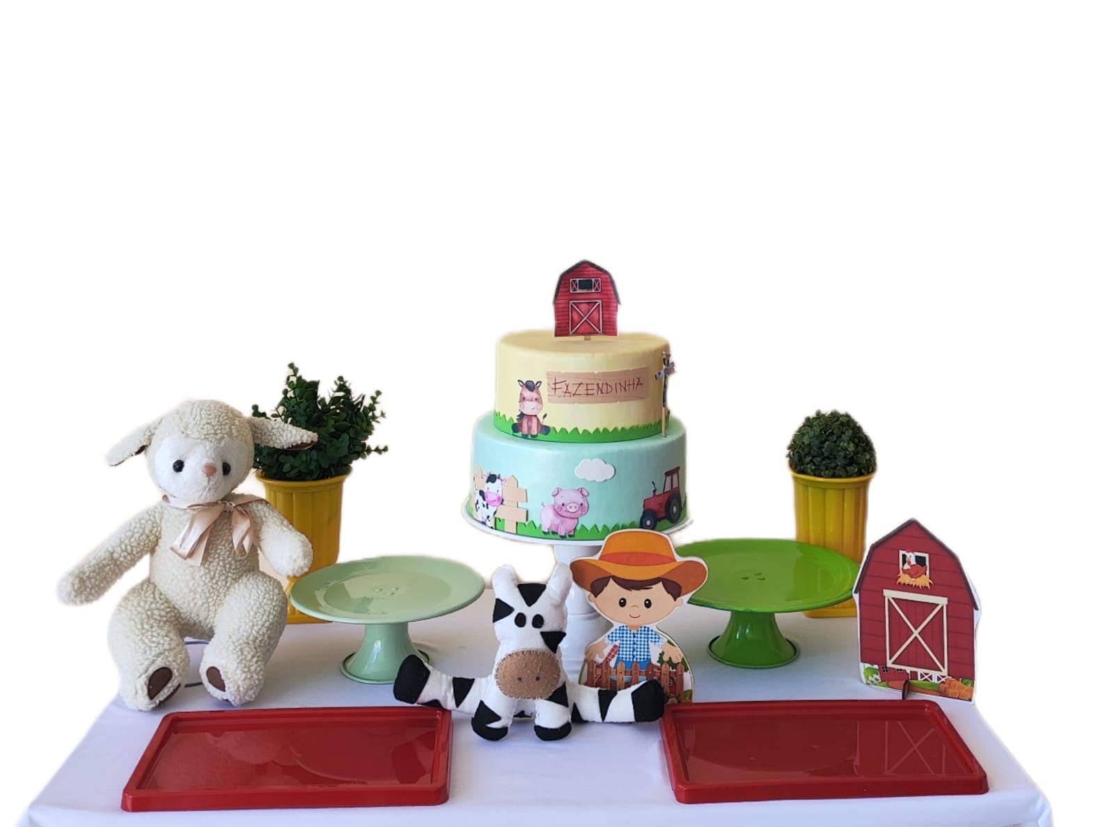 Fazendinha Menino Kit Cantinho