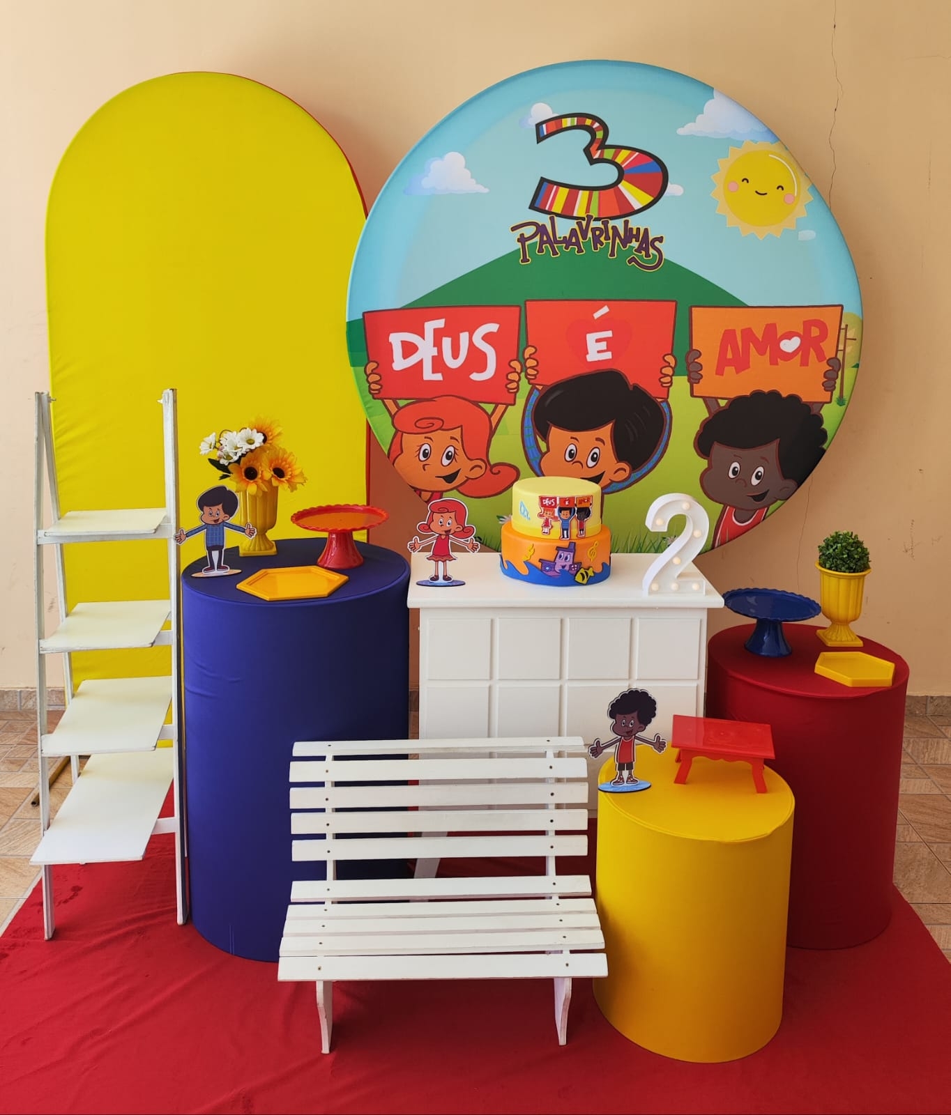 3 palavrinhas  Menina Kit Diamante