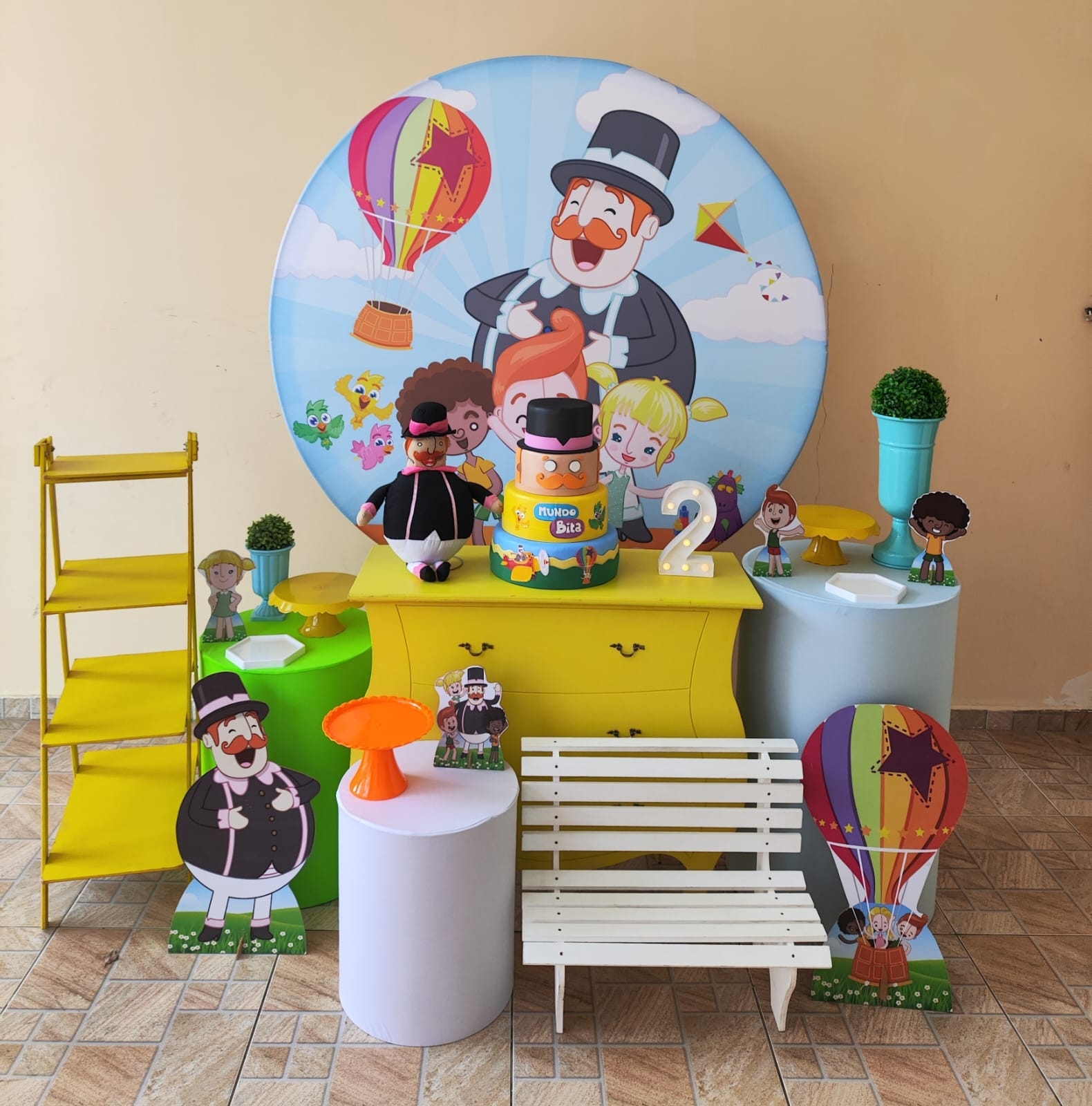 Mundo Bita Menino Kit Ouro