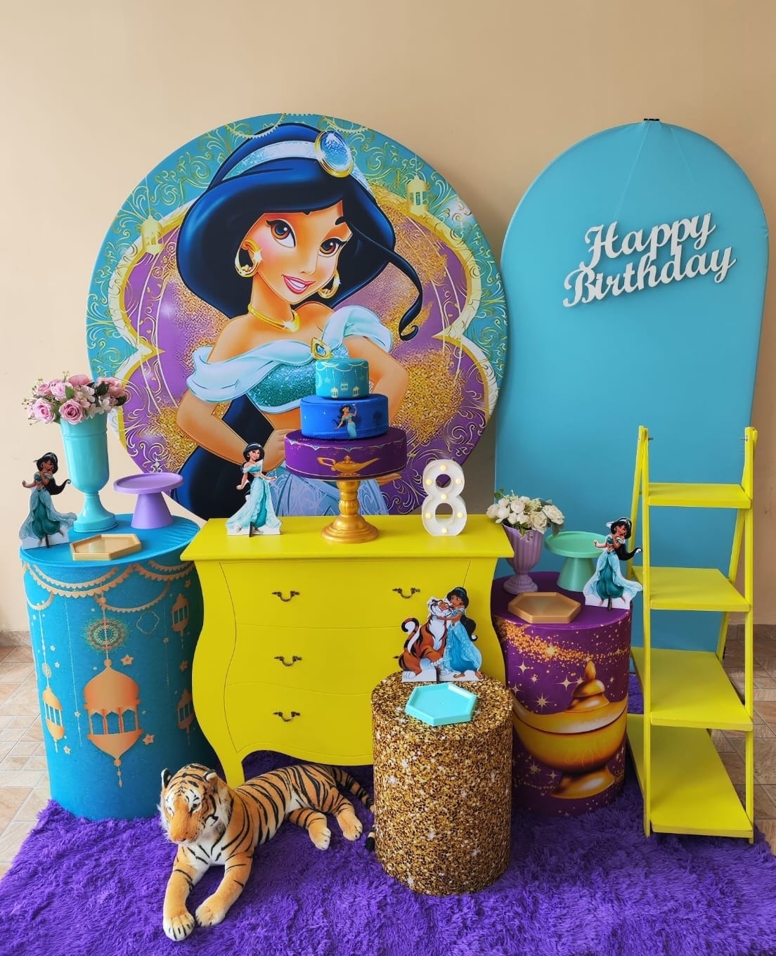 Princesa Jasmine Kit Diamante