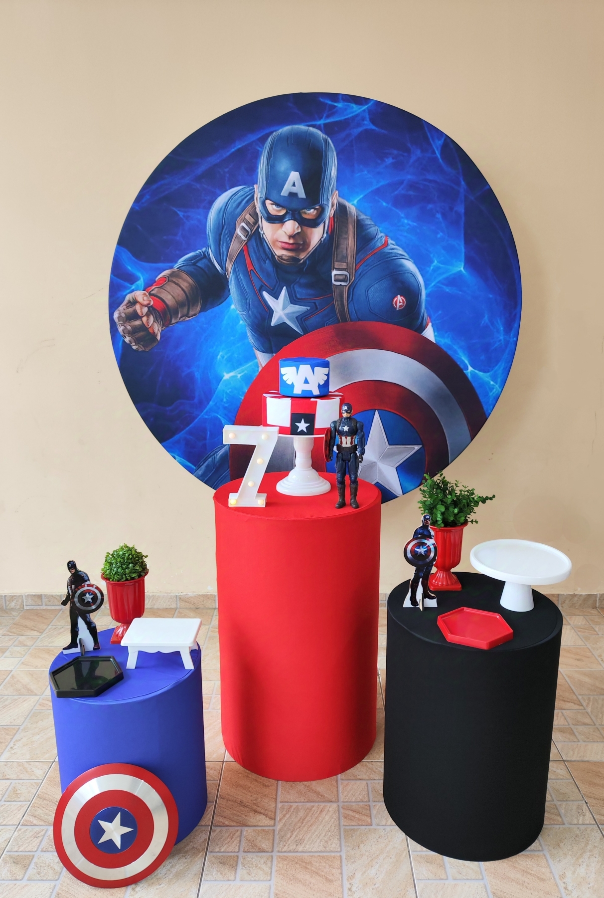 Capitão América kit Bronze II