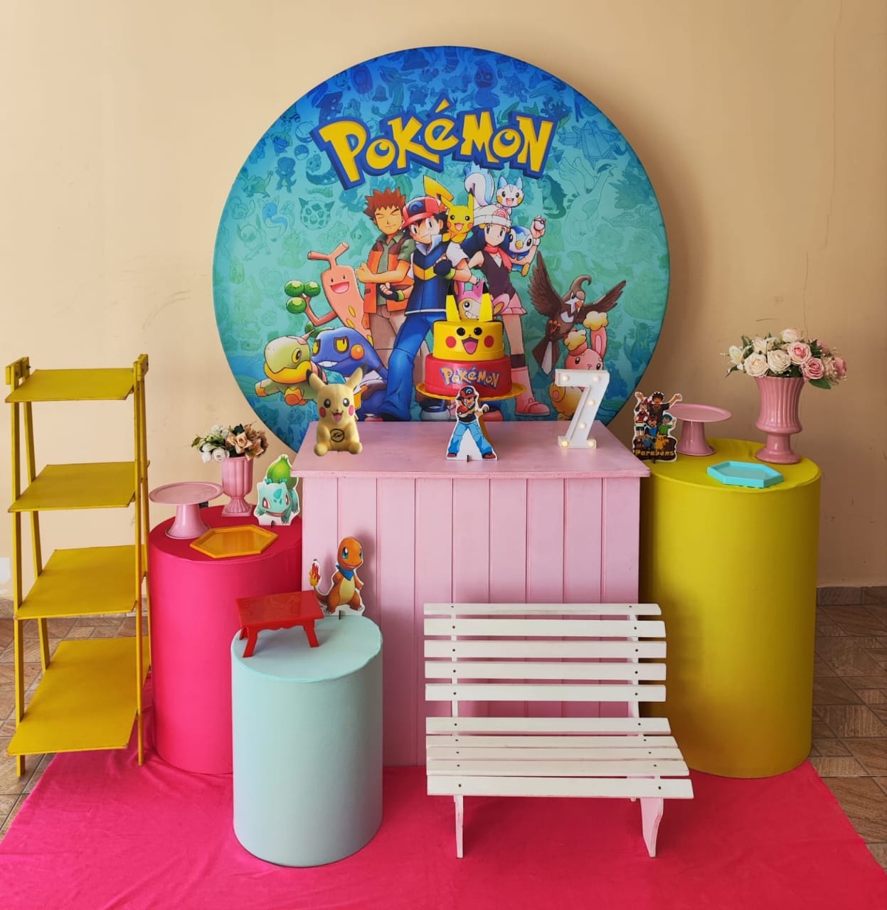 Pokemon Menina Kit Ouro II