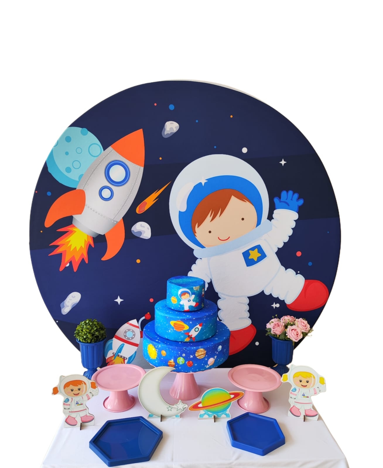 Astronauta menina Kit Bronze I