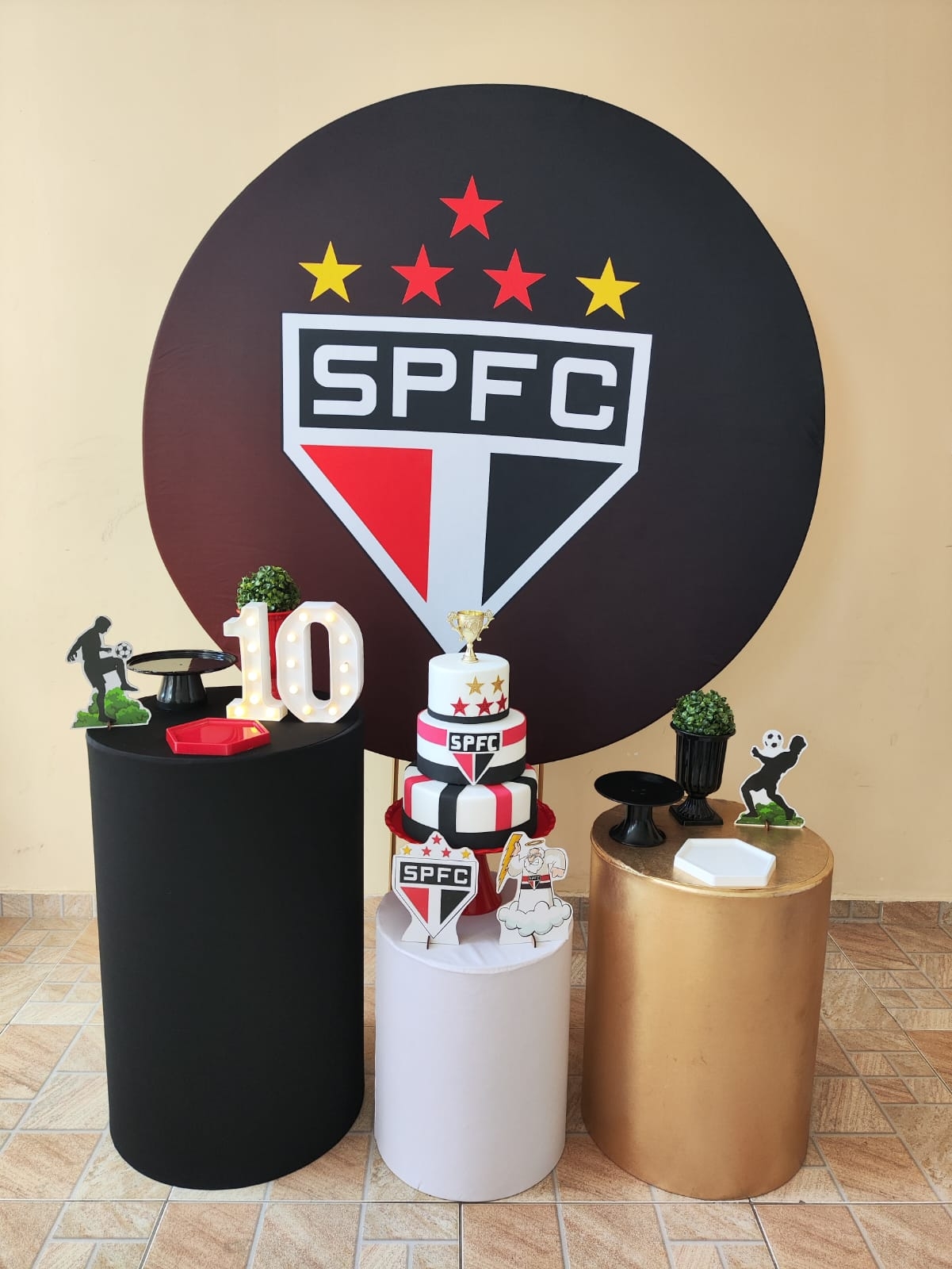 Futebol São Paulo Kit Prata