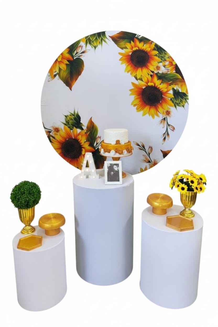 Girassol Capa Branca Kit Bronze I