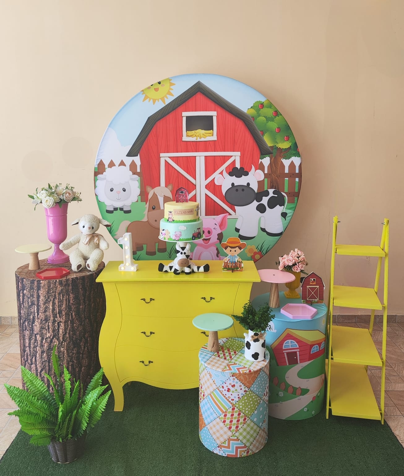 Fazendinha Menina Kit Ouro