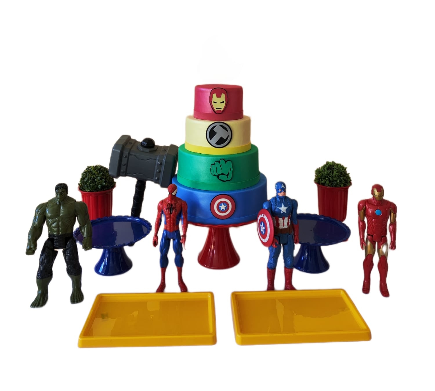 Vingadores kit Cantinho 