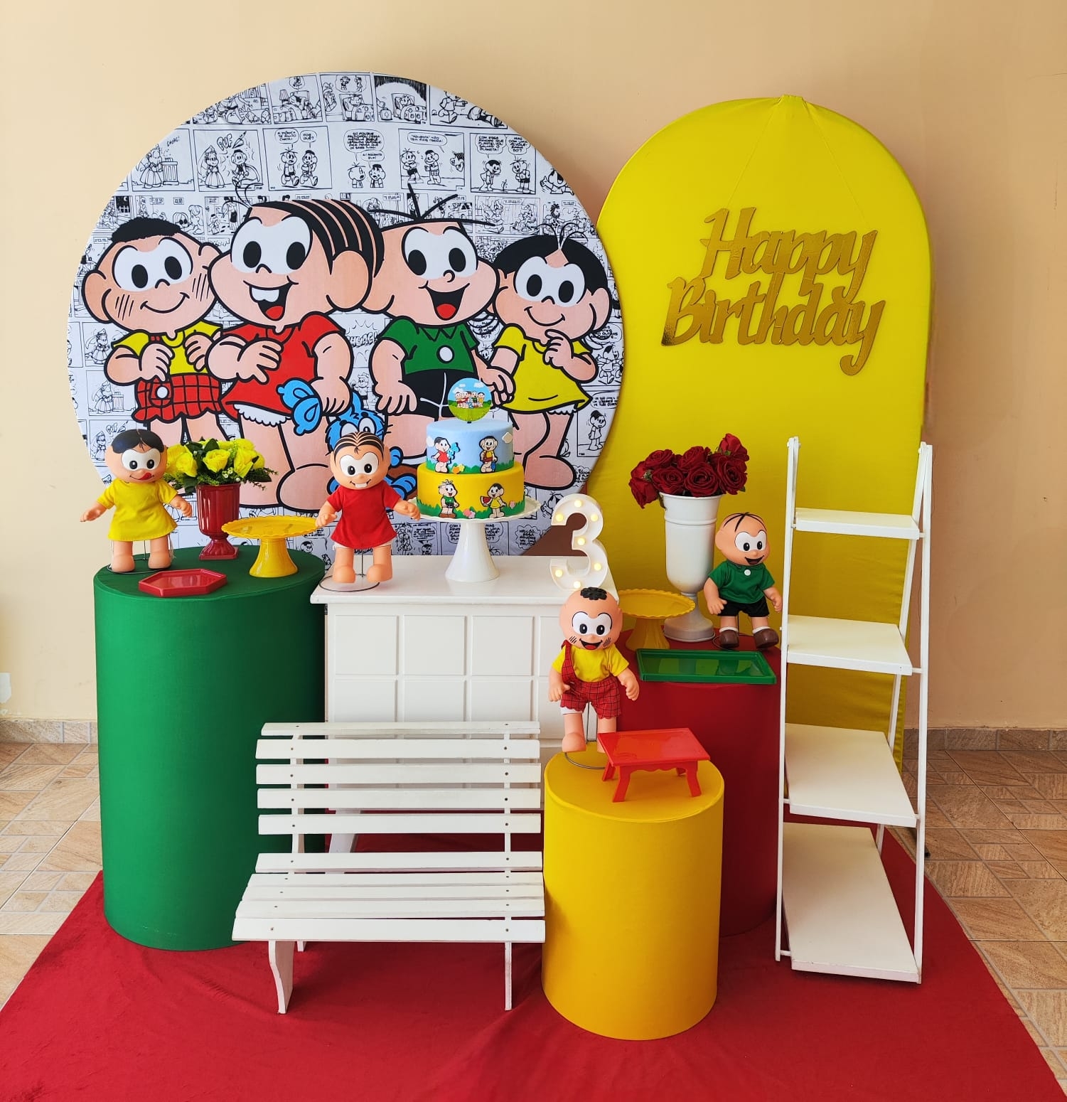 Turma da Mônica Menina Kit Diamante