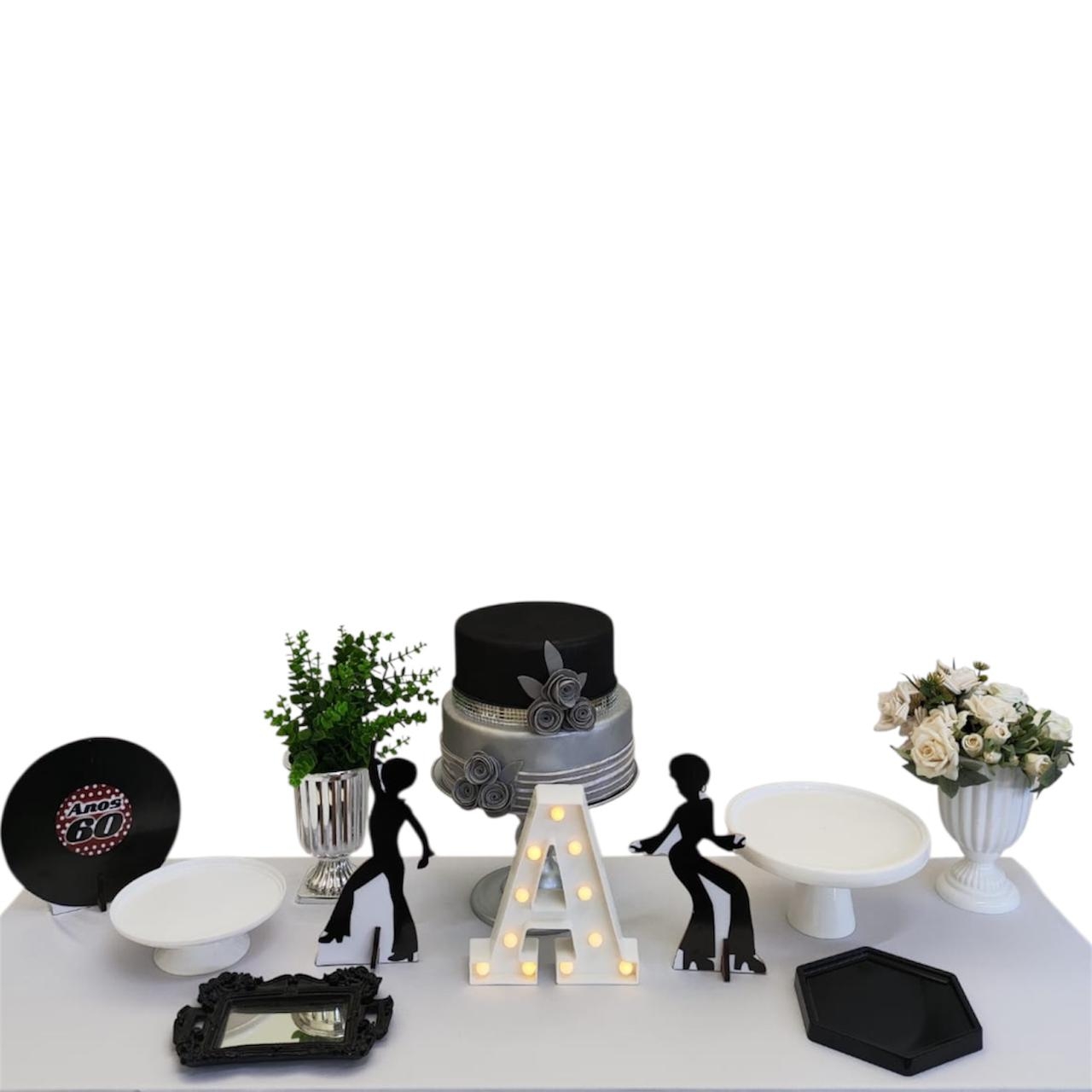  Anos 60 Feminino kit Cantinho