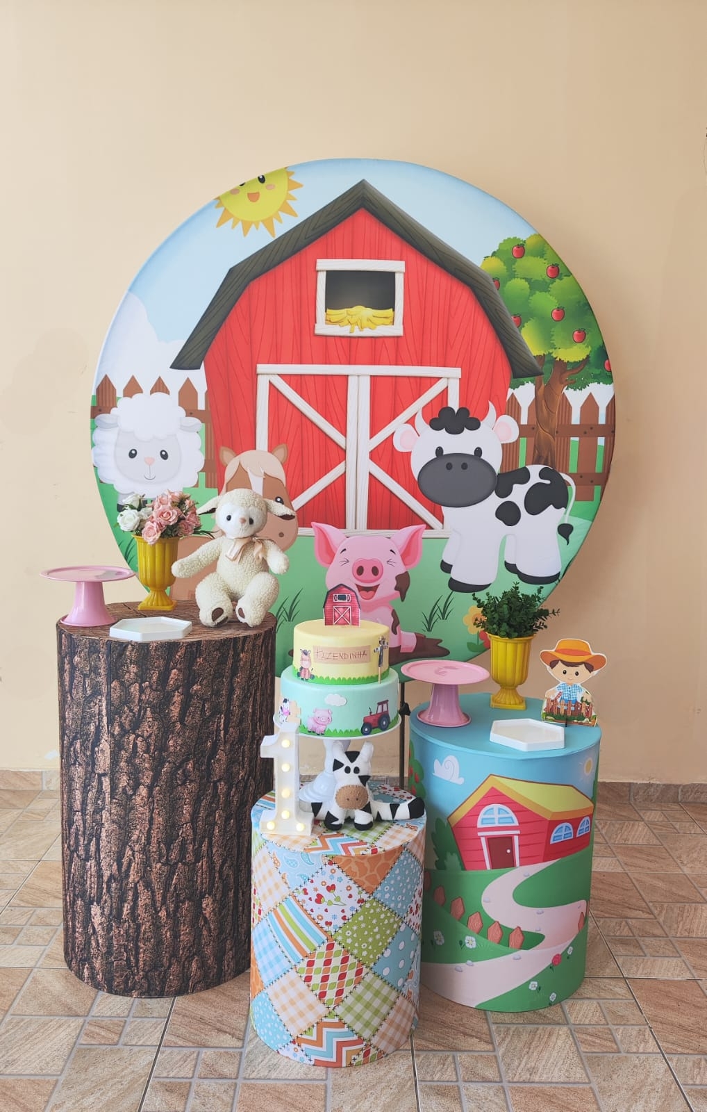 Fazendinha Menina Kit Bronze II