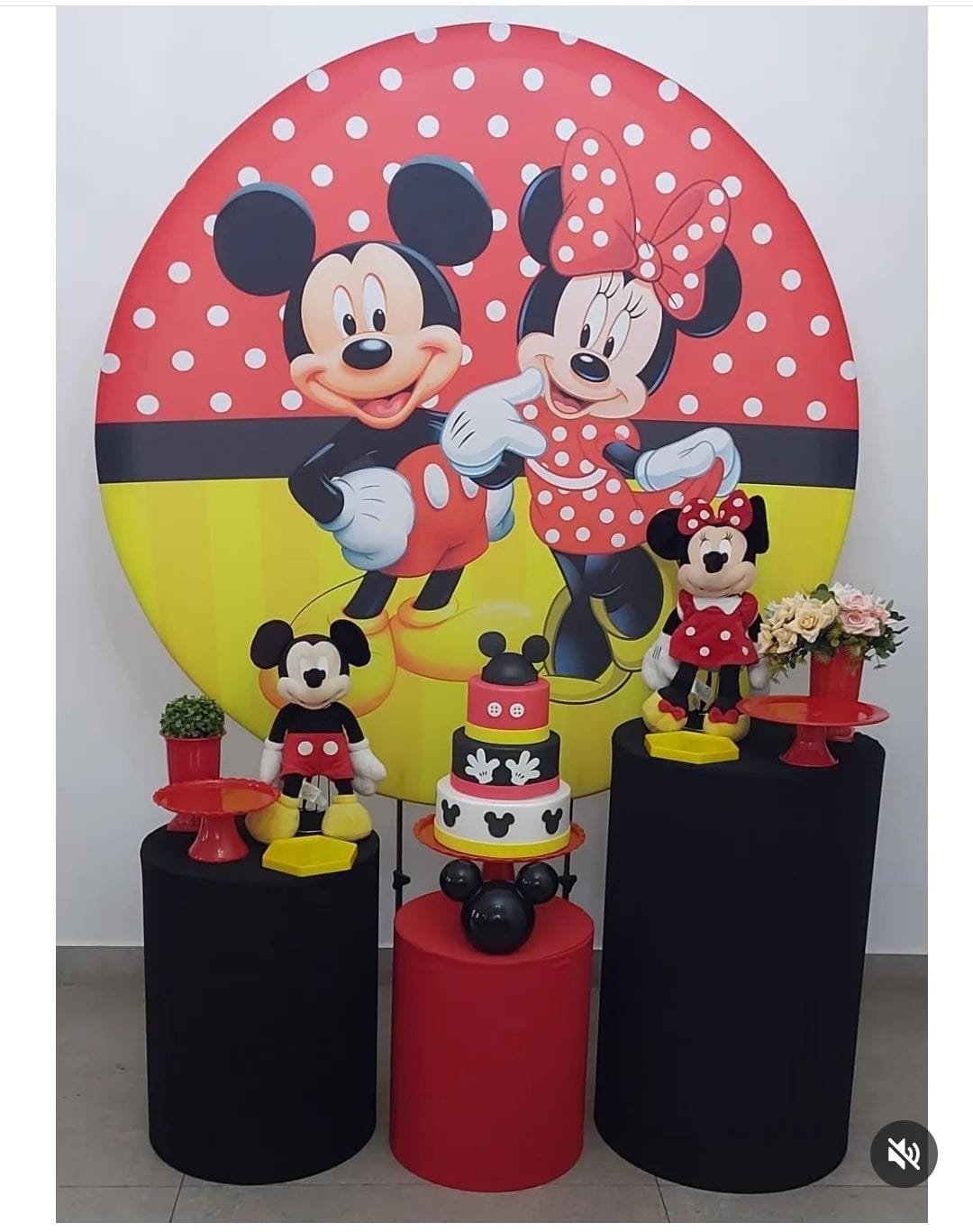 Mickey e Minnie Bronze II Modelo I