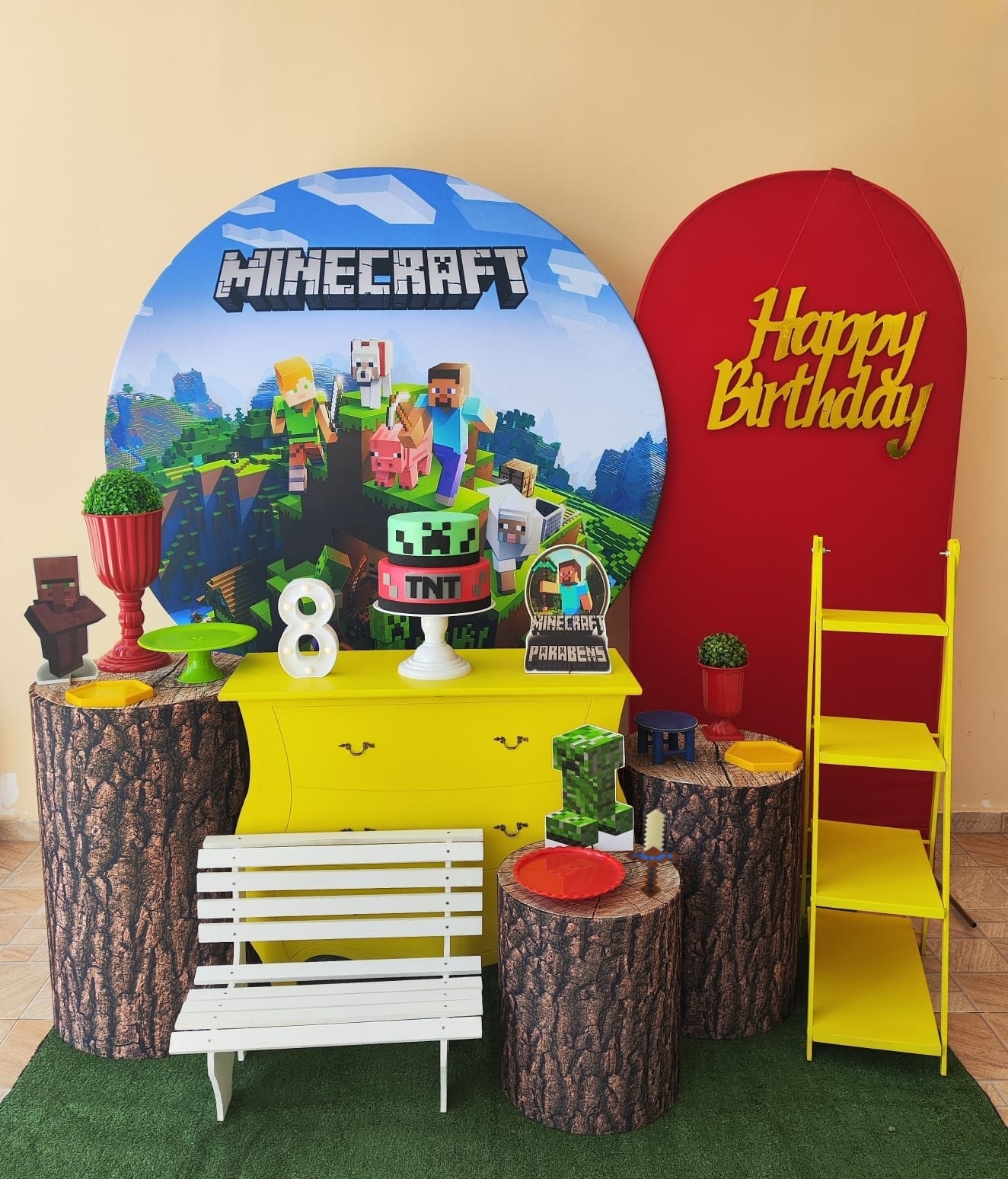 Minecraft Kit Diamante