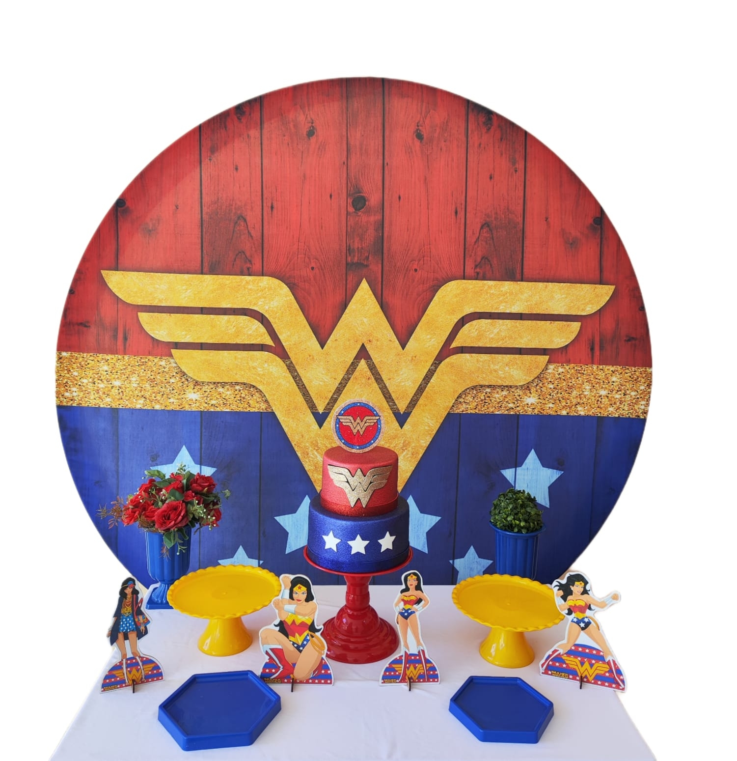 Mulher Maravilha Kit Bronze 