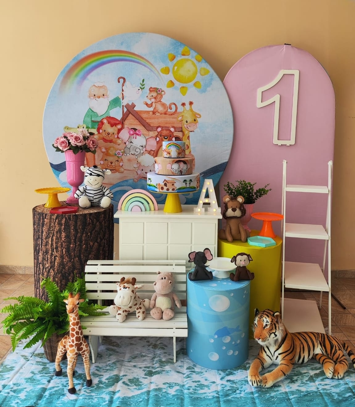 Arca de Noé Menina Kit Diamante 