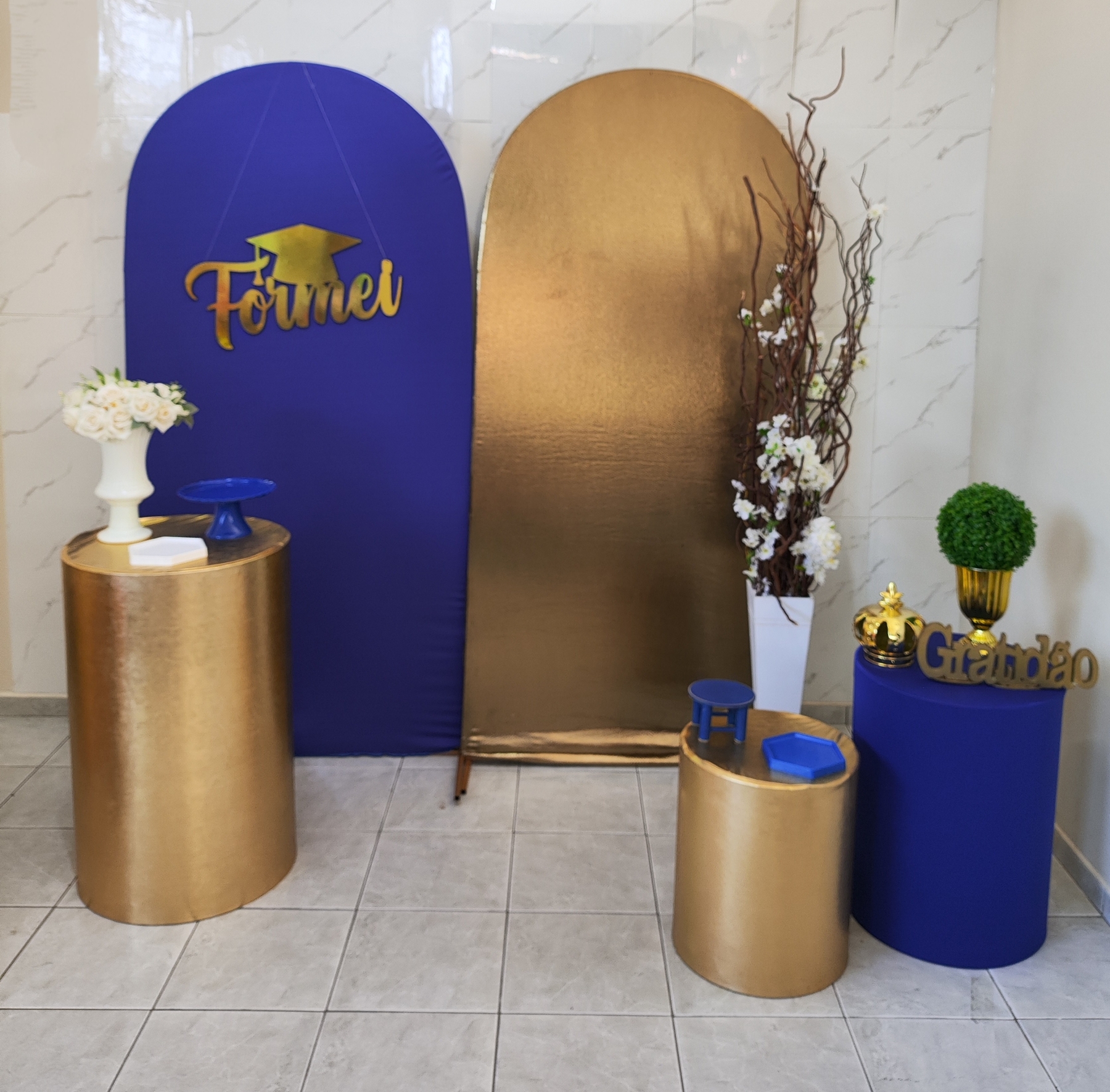 Formatura Capa Azul Kit Diamante