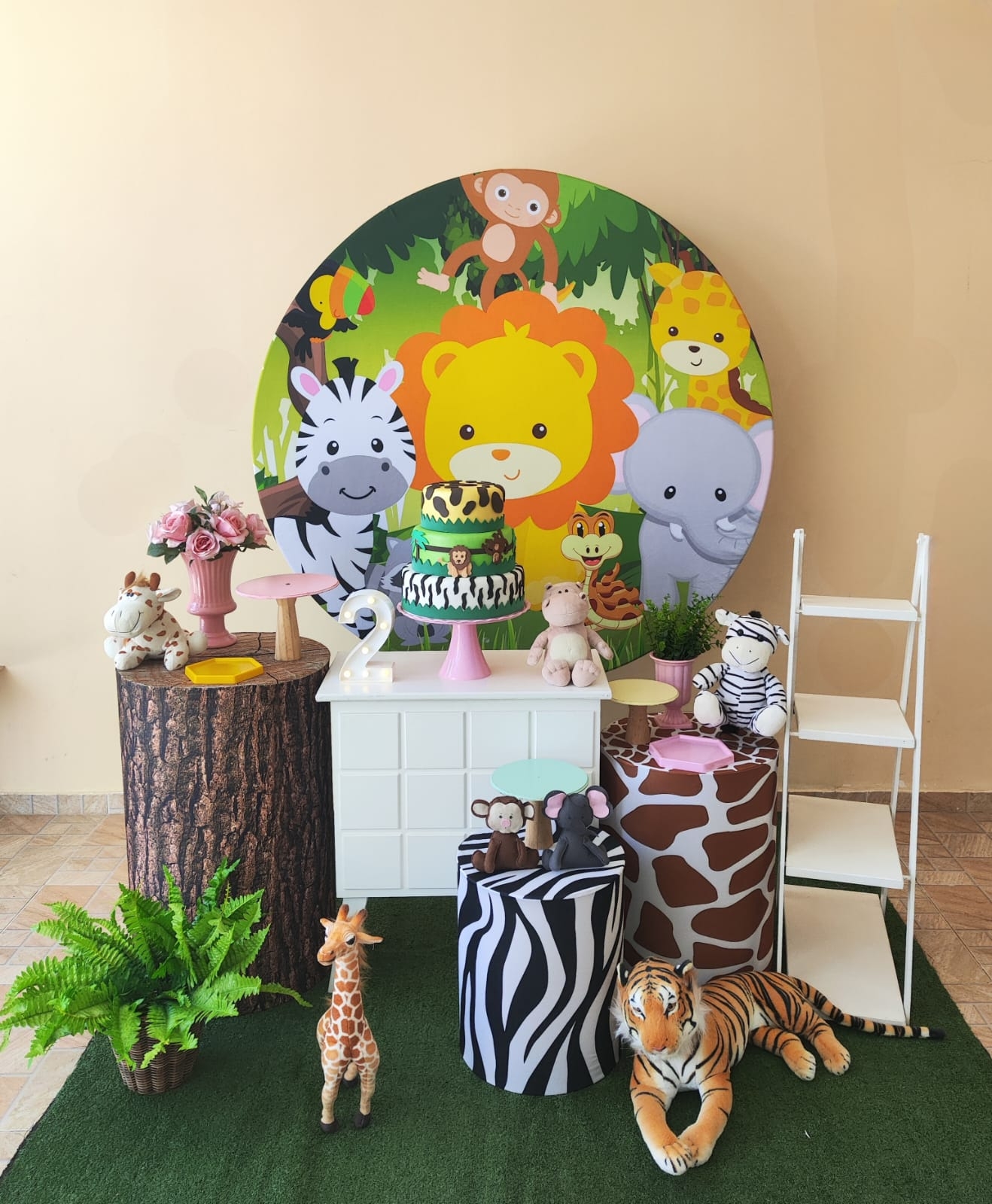  Safari Capa Laranja Menina Kit Ouro