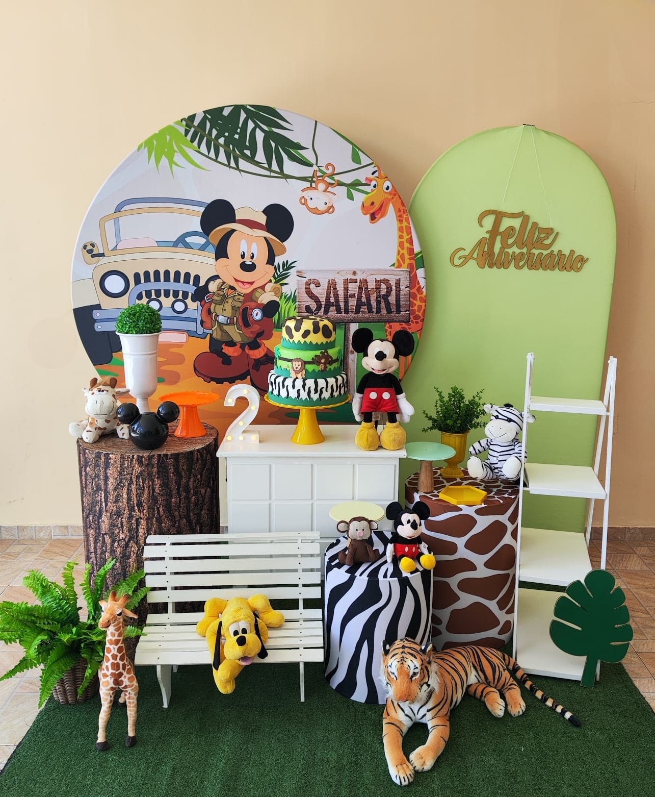 Mickey Safari Kit Diamante 