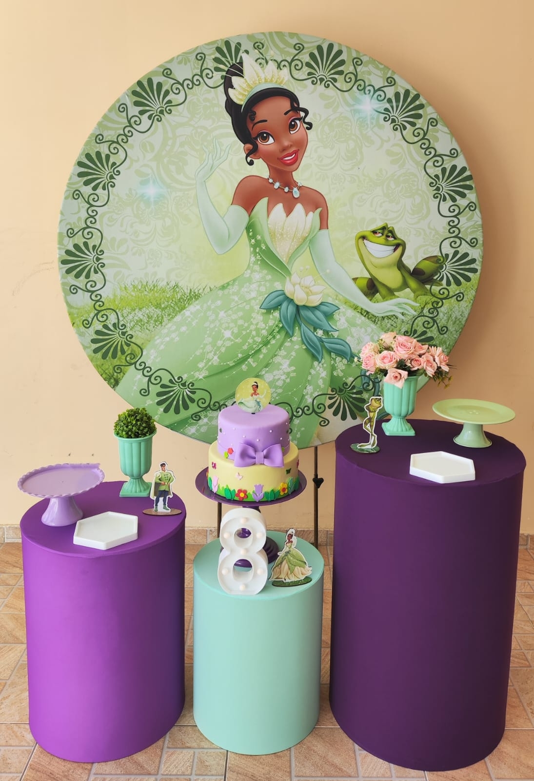 Princesa Tiana e o Sapo Kit Bronze II