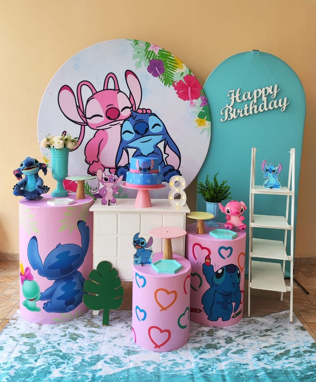 Angel, Lilo e Stitch Kit Diamante