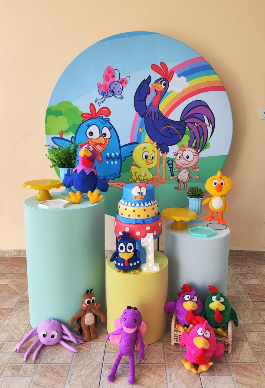 Galinha Pintadinha Menino Kit Bronze II