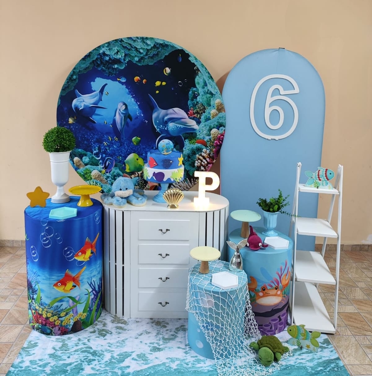 Fundo do Mar Menino Kit Diamante II