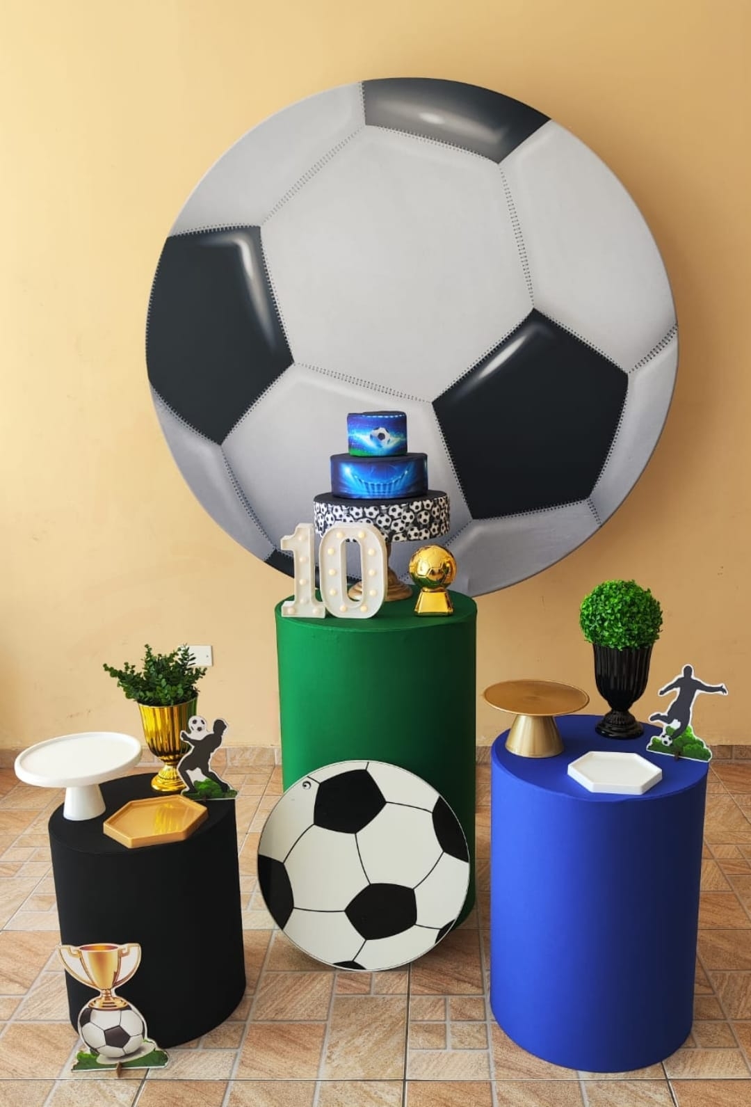 Bola de futebol Kit Bronze I