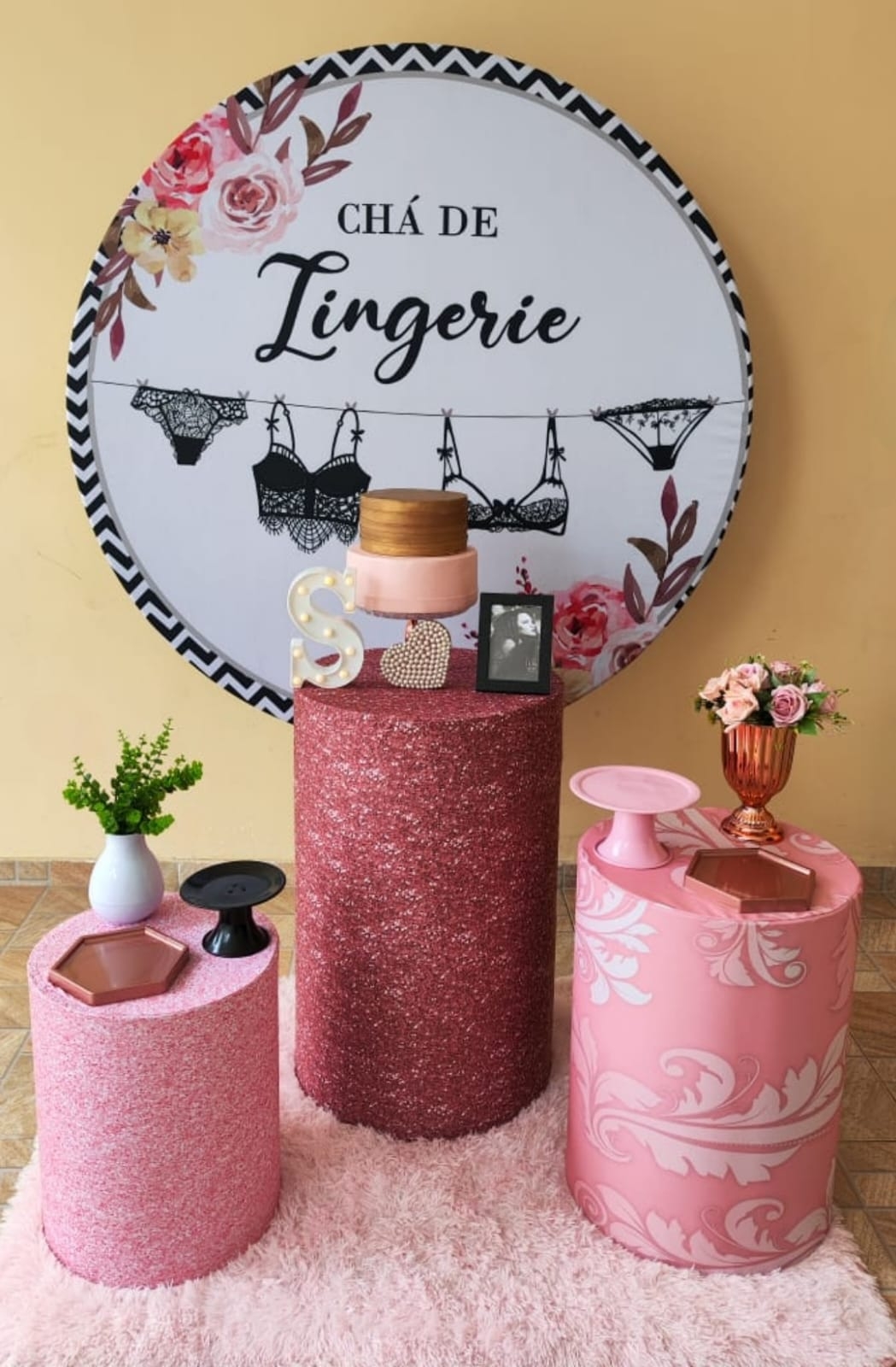 Chá de Lingerie Kit Prata