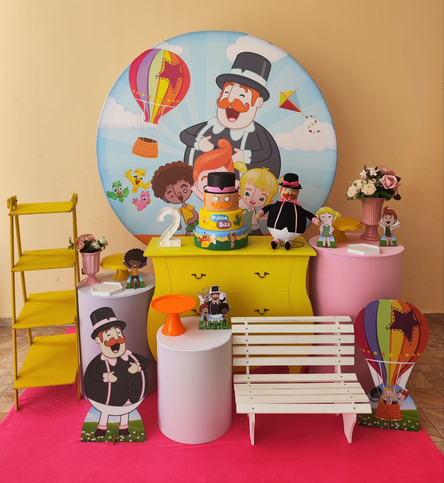 Mundo Bita Menina Kit Ouro