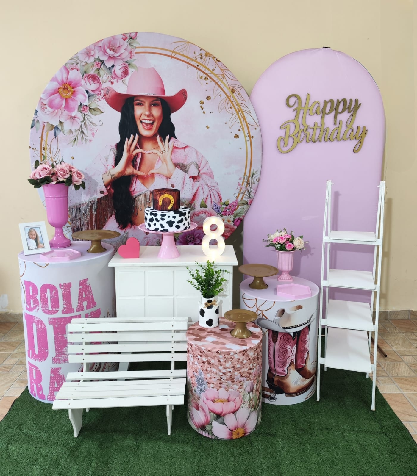 Ana Castela Capa Rosa Kit Diamante