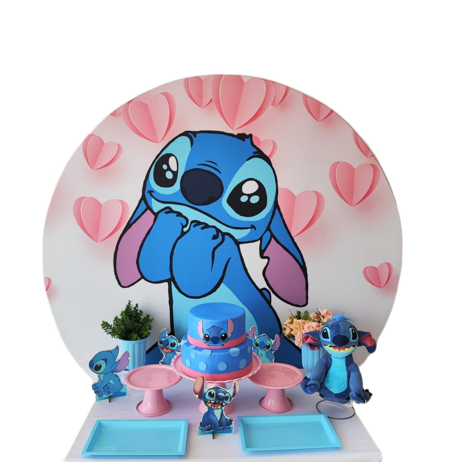 Stitch corações Kit Bronze