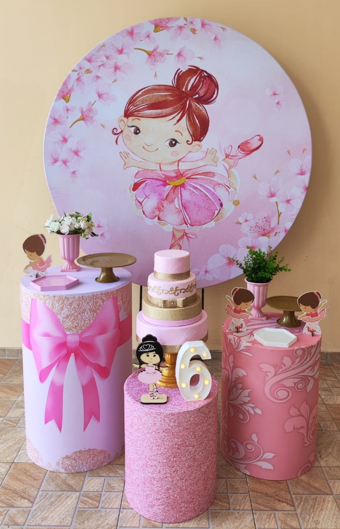 Bailarina Modelo 2 Kit Prata