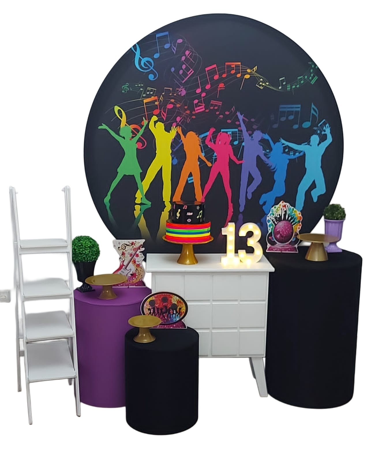 Anos 60 / 80 e Neon kit Ouro