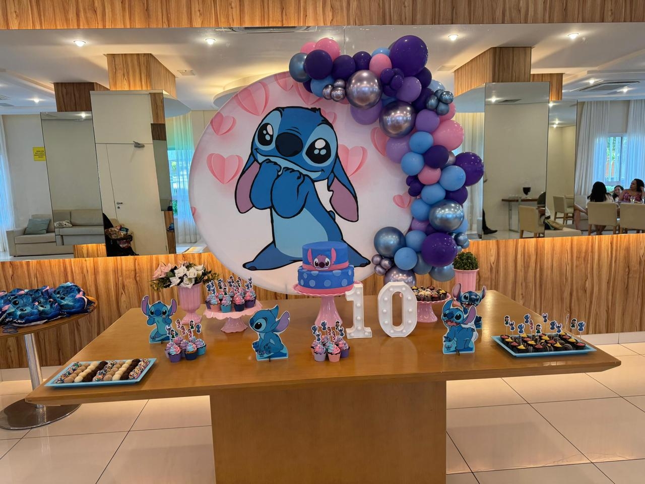 Stitch corações Kit Bronze IV