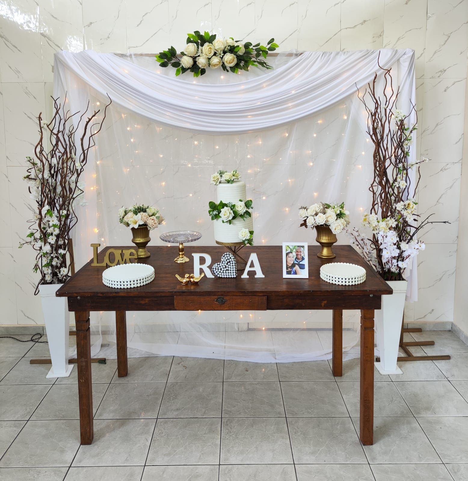  Casamento e Noivado Cortina de Led Painel Qu
