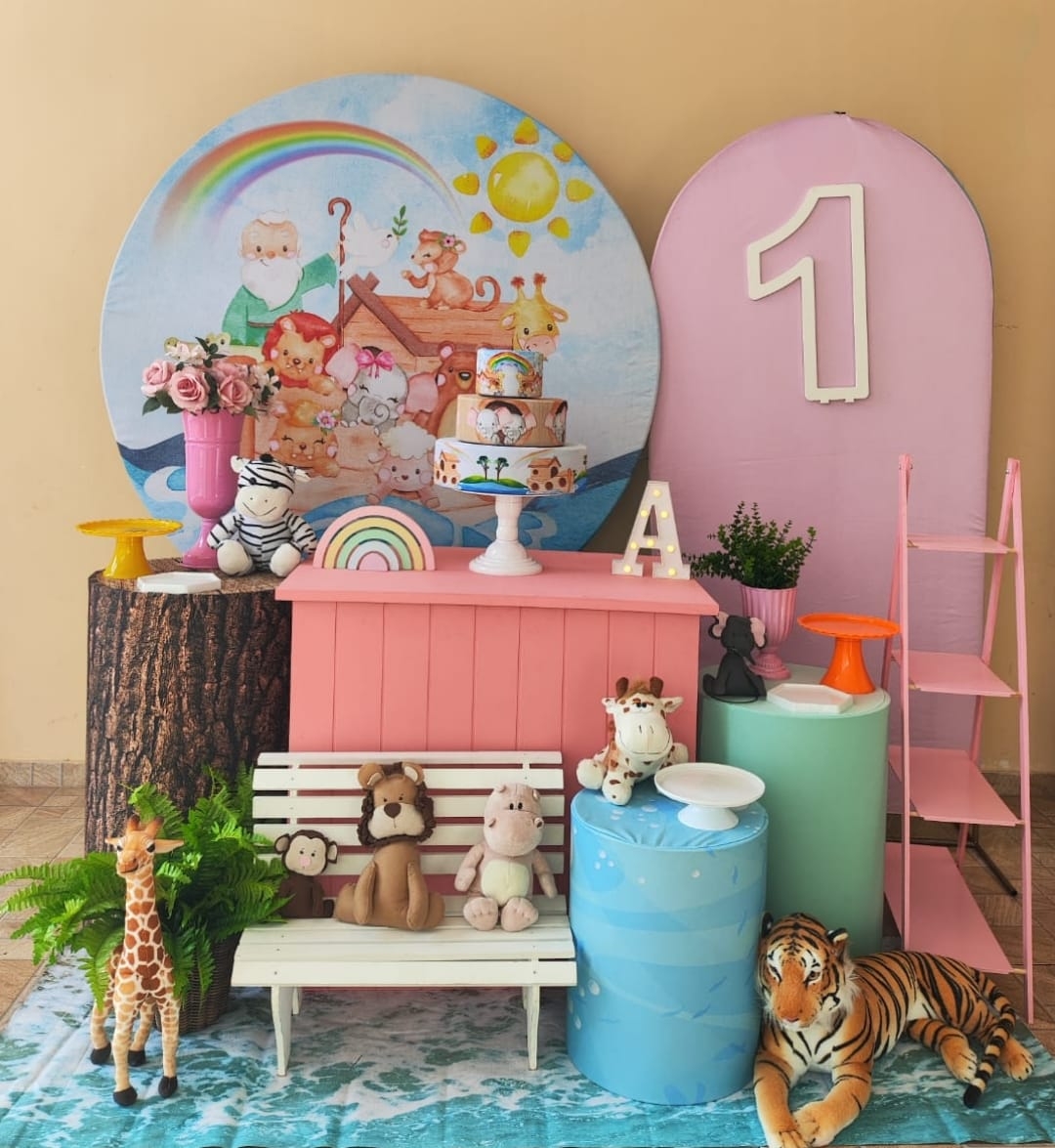 Arca de Noé Menina Kit Diamante 