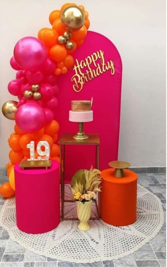 Pink e Laranja Kit Ouro 
