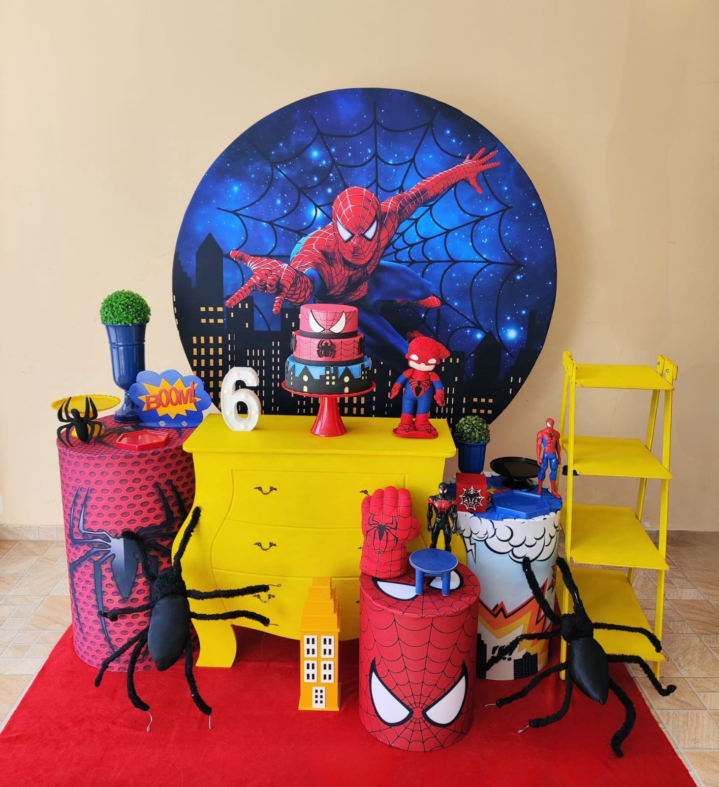 Homem Aranha Kit Ouro