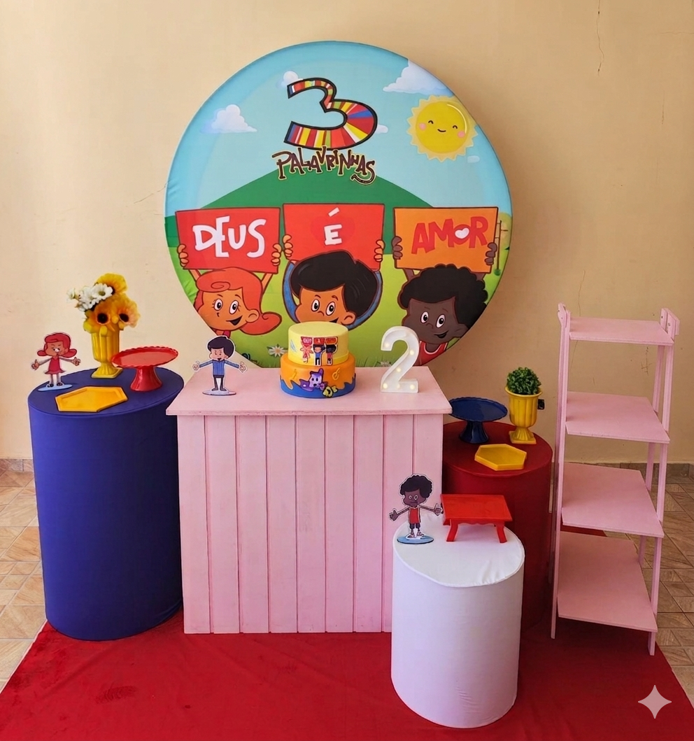 3 palavrinhas Menina Kit Ouro