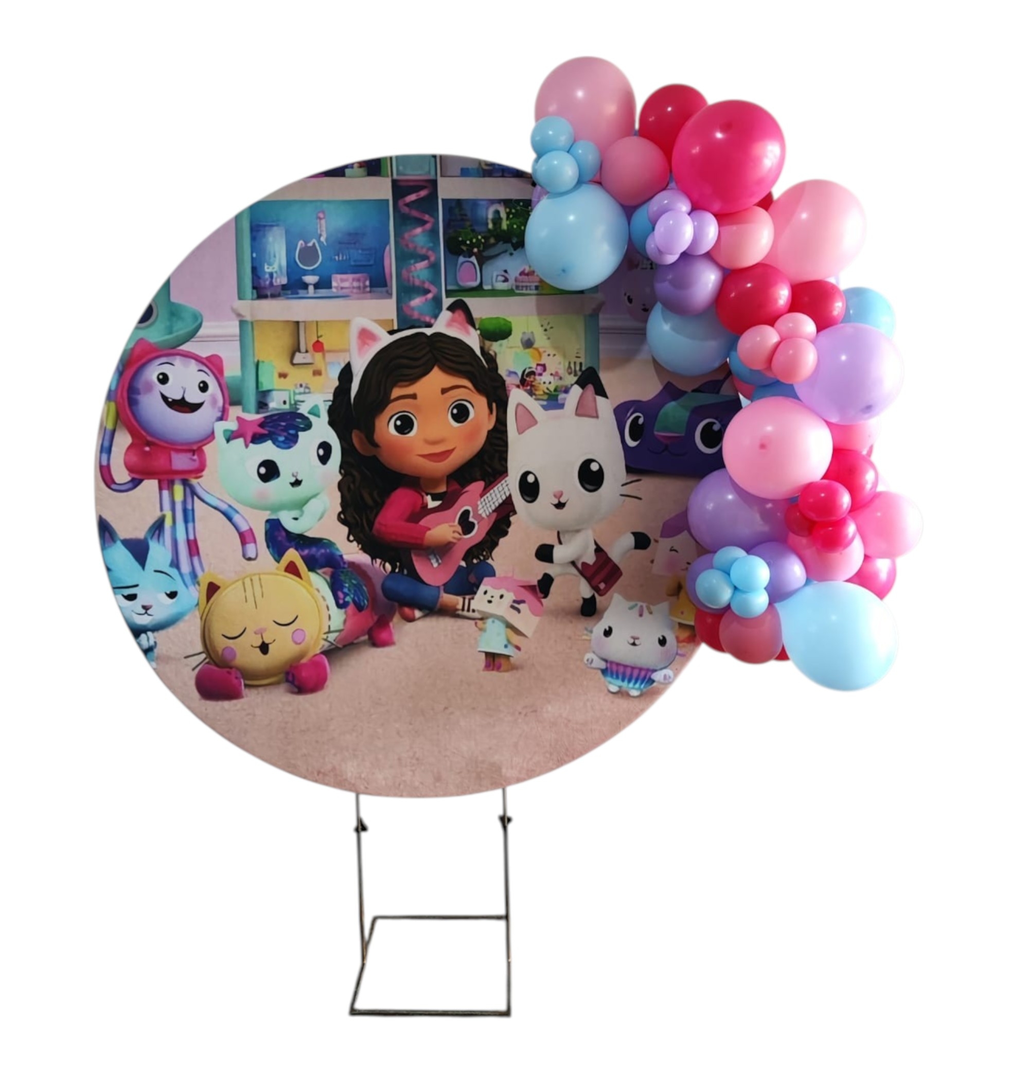 A Casa Magica da Gabby Arco de Bexigas M