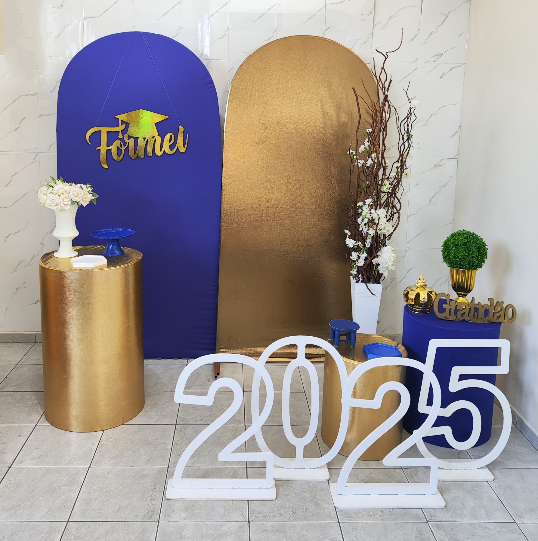 Formatura Capa Azul Kit Diamante