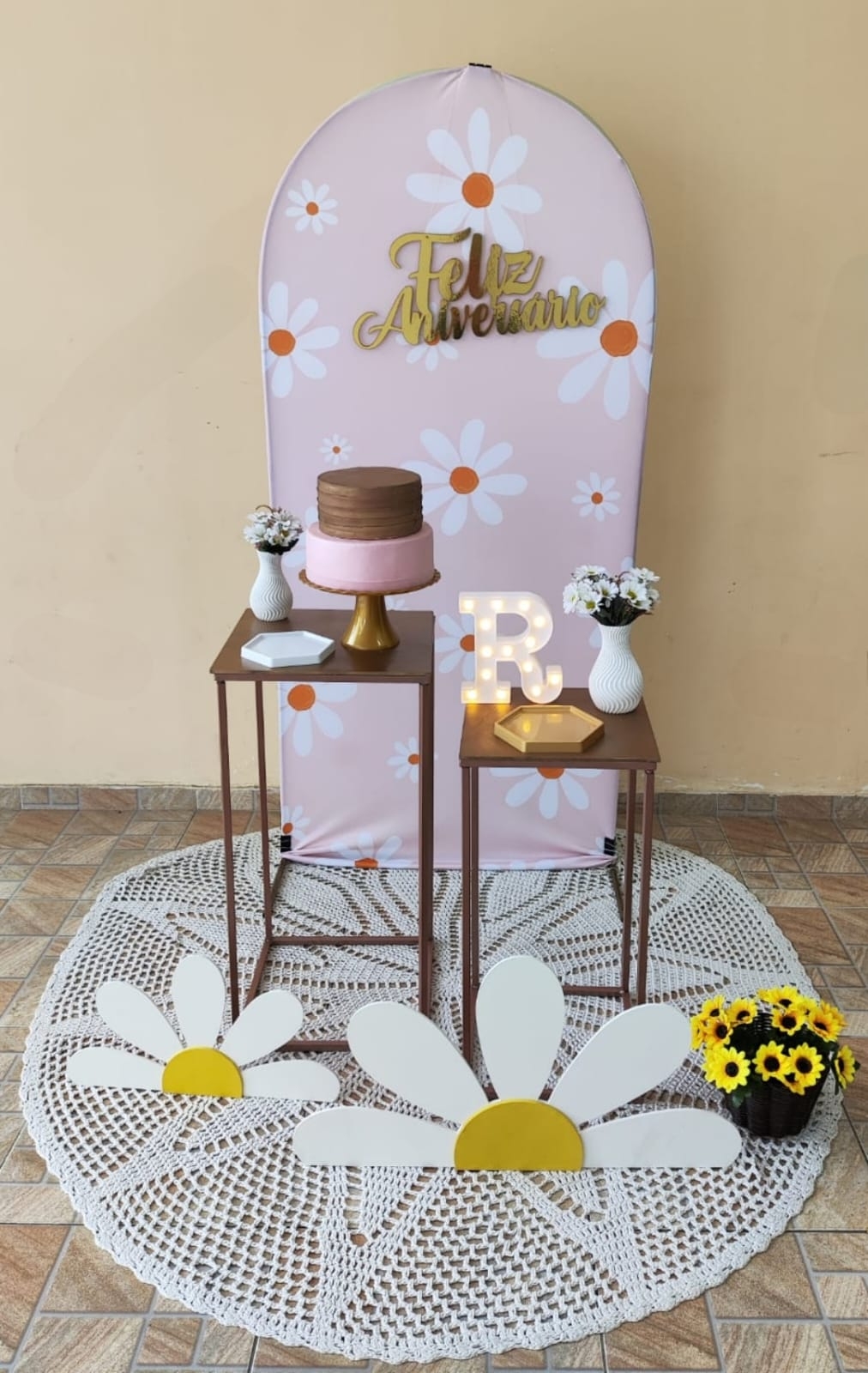 Margaridas Capa Rosa 7