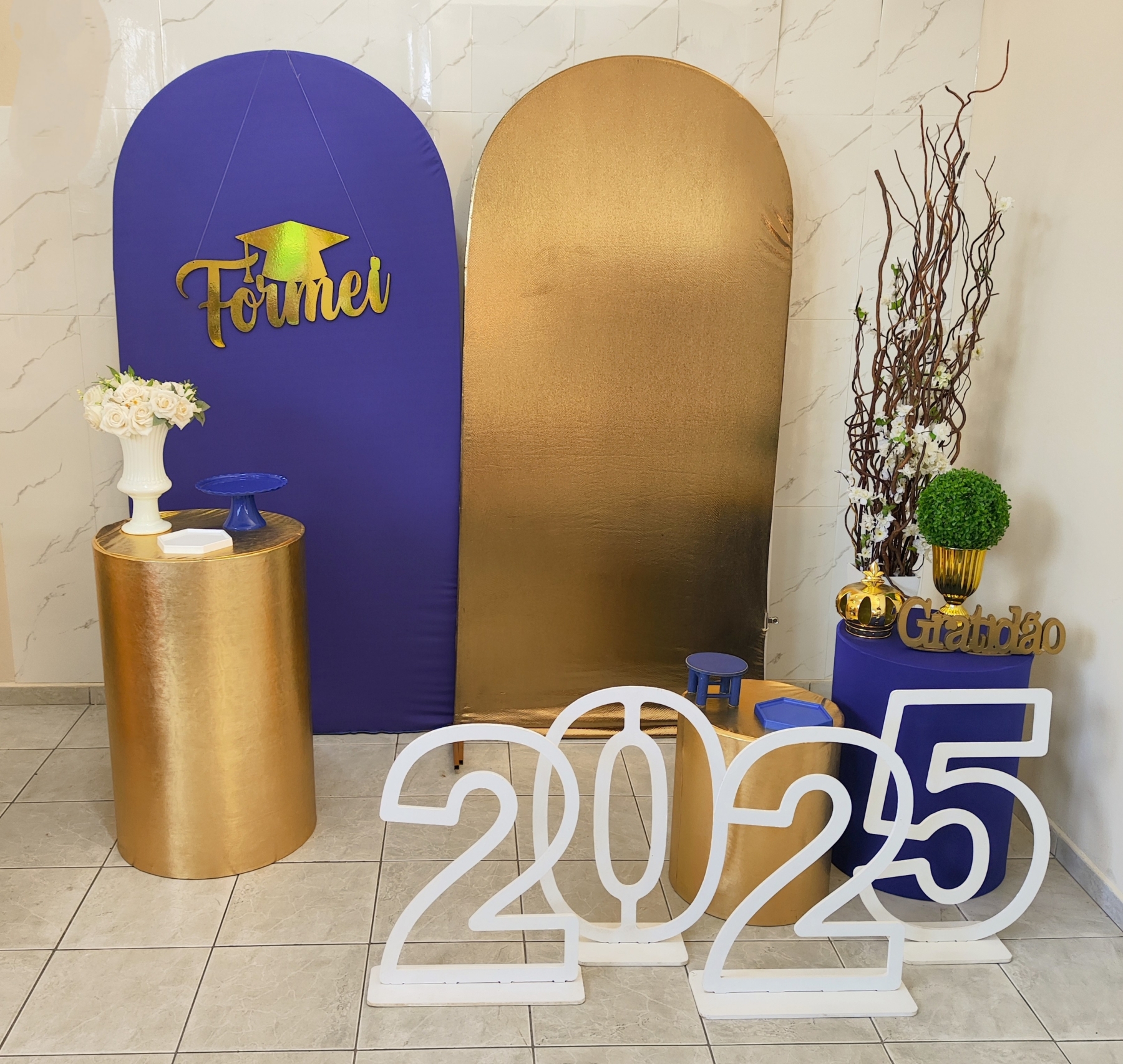 Formatura Capa Azul Kit Diamante