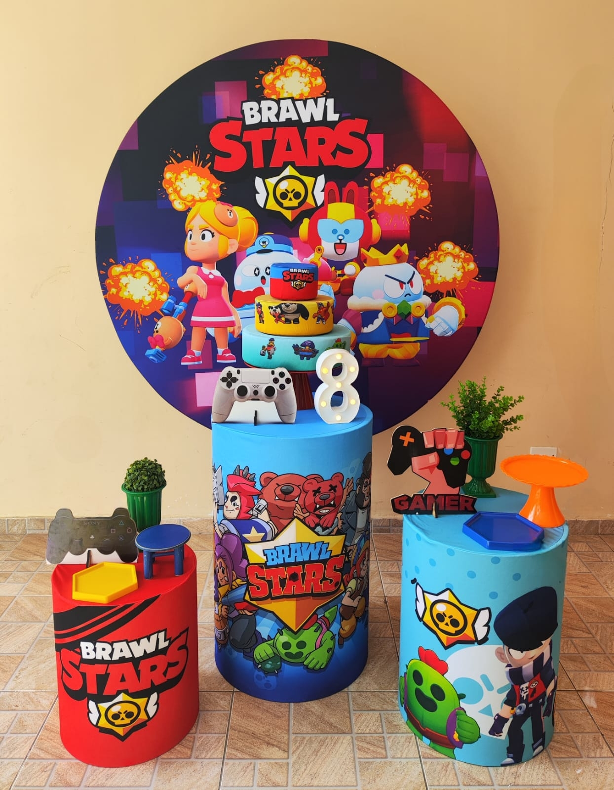 Brawl Stars Kit Prata